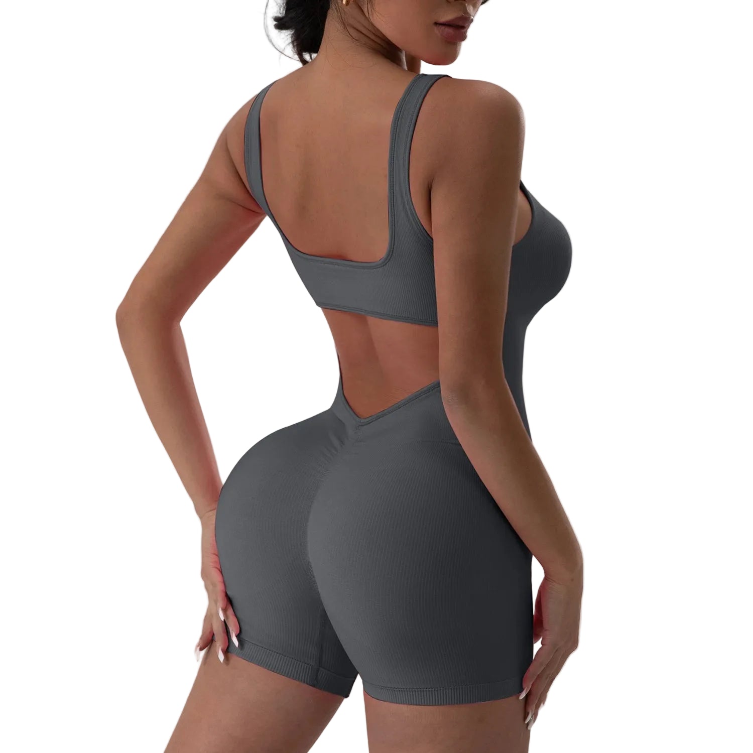 V-shaped Exposed Waist Women's Summer Jumpsuits