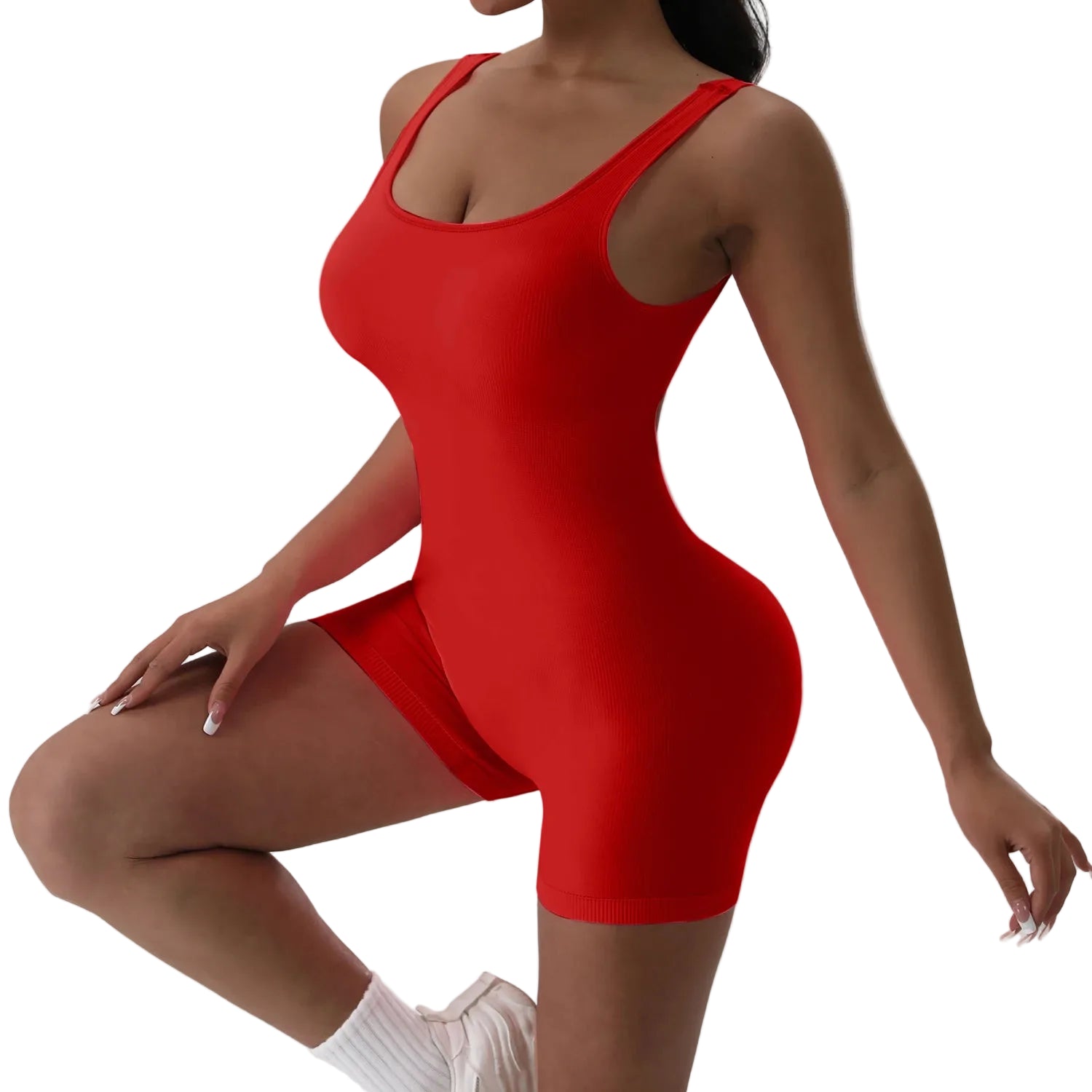 V-shaped Exposed Waist Women's Summer Jumpsuits