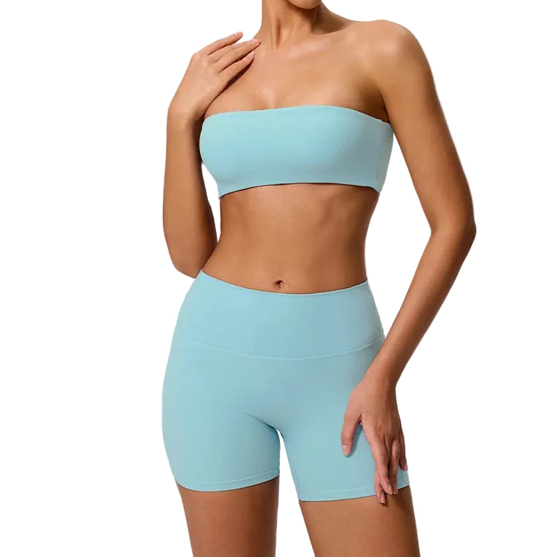 Woman Two Piece Fitness Sports Set