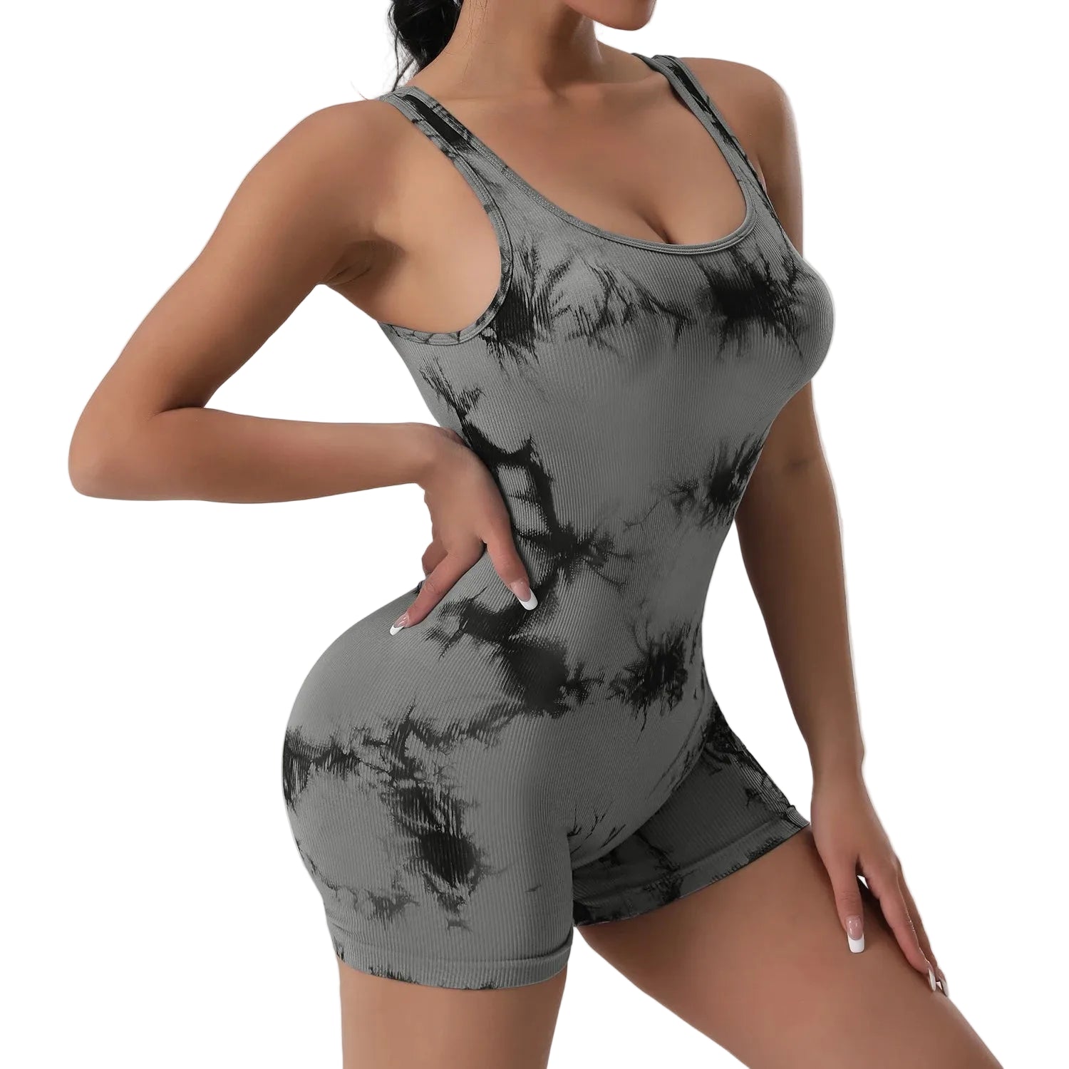 V-shaped Exposed Waist Women's Summer Jumpsuits