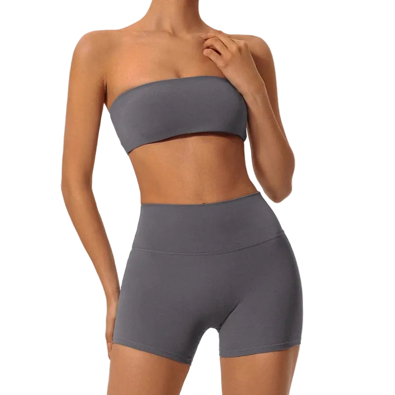 Woman Two Piece Fitness Sports Set